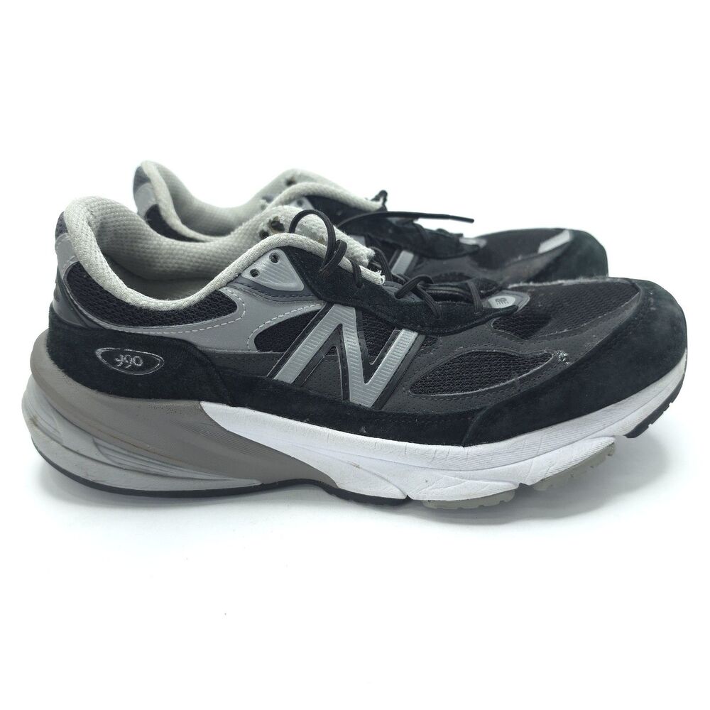 New Balance 990 V6 W990BK6 Black Suede/Mesh Lifestyle Sneakers Women’s Size 9